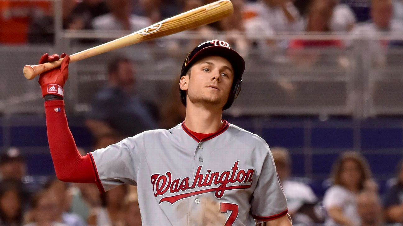 Nationals' Trea Turner thrown out at second on Bryce Harper walk — huh?
