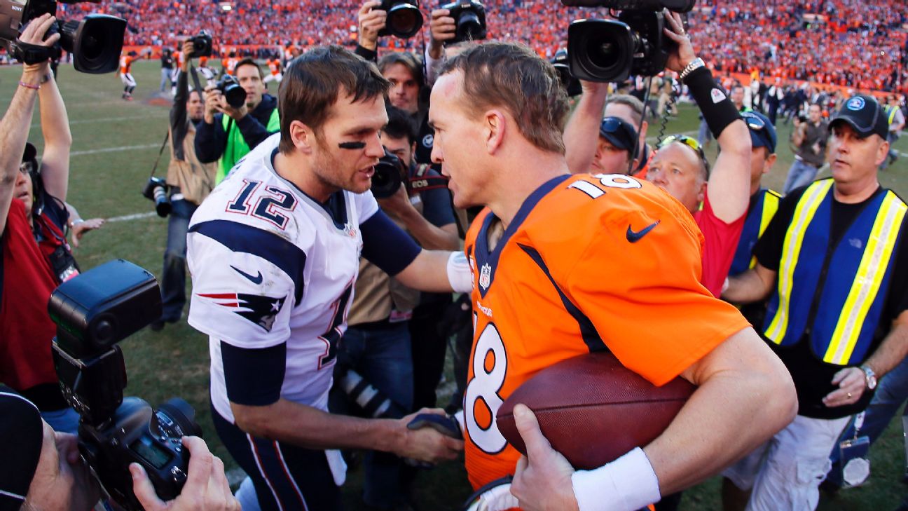 Broncos buck off Pats' Tom Brady on field and Facebook - ESPN