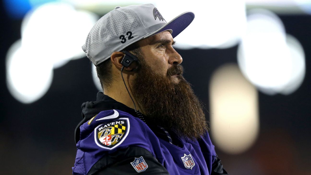 Baltimore Ravens still feel Eric Weddle's presence as both sides