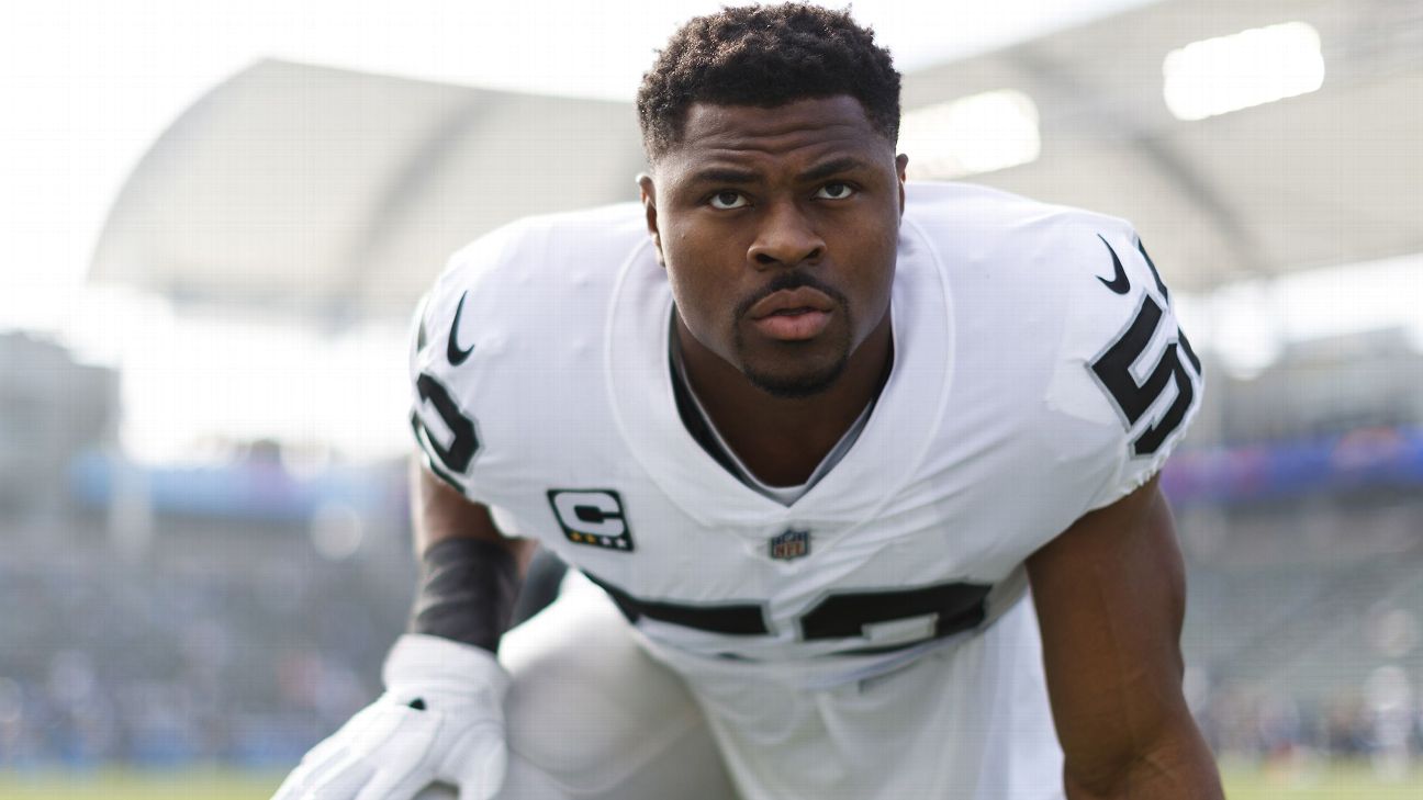 Chicago Bears reach agreement to trade for Khalil Mack from