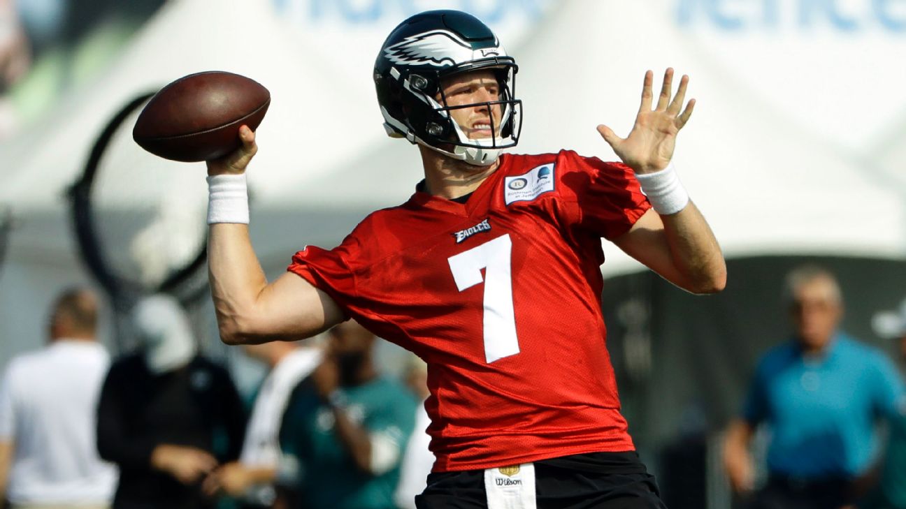 Former Indiana QB Nate Sudfeld Staying With the Eagles - Sports