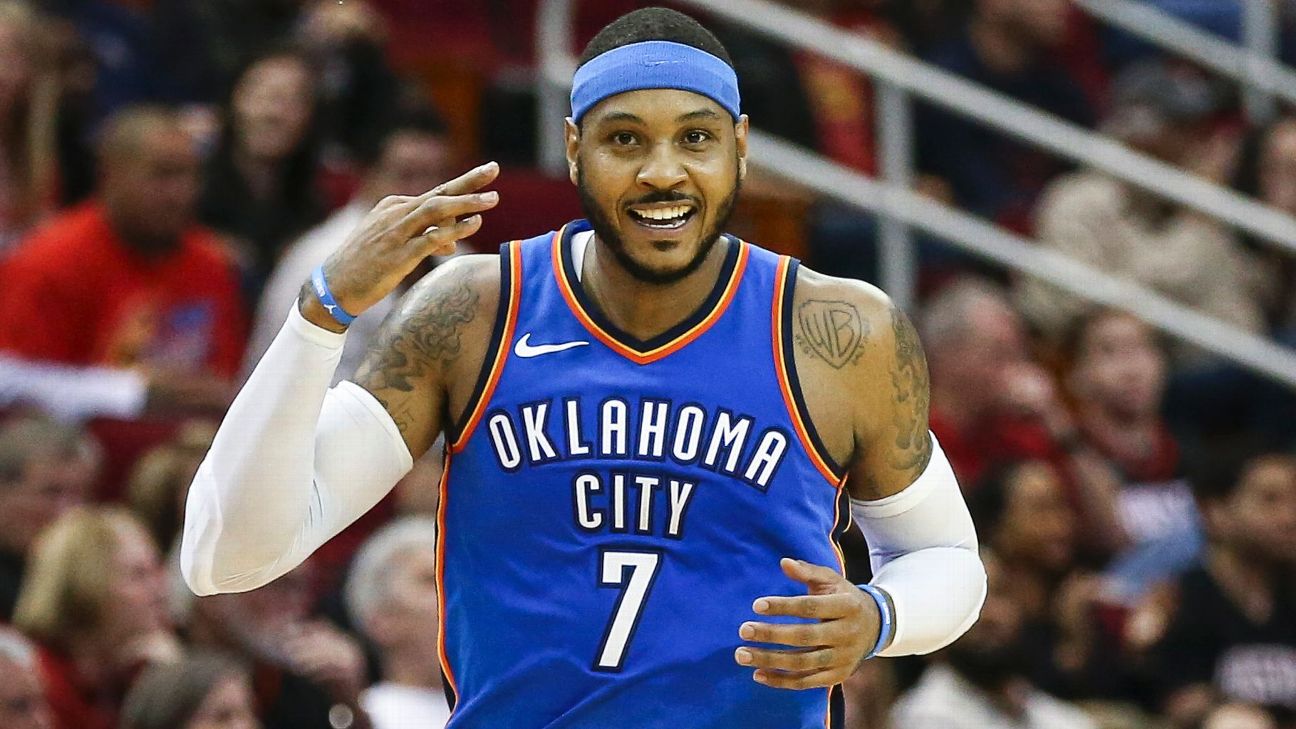 The Atlanta Hawks Had a Little Fun With Carmelo Anthony's Retirement