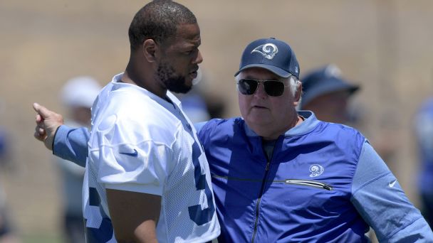 Raiders' Gruden, Rams' McVay have family ties that bind