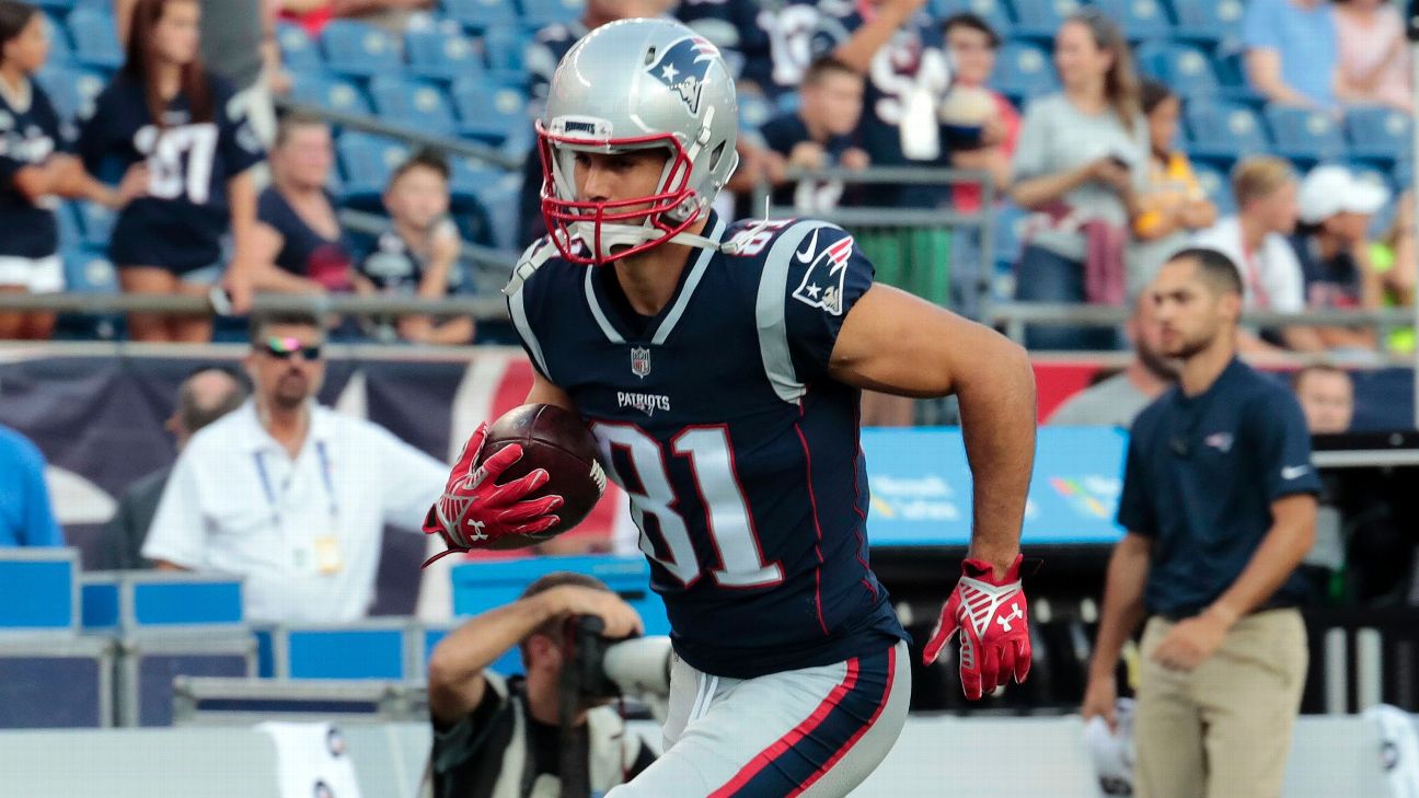 New England Patriots receiver Eric Decker making progress, not