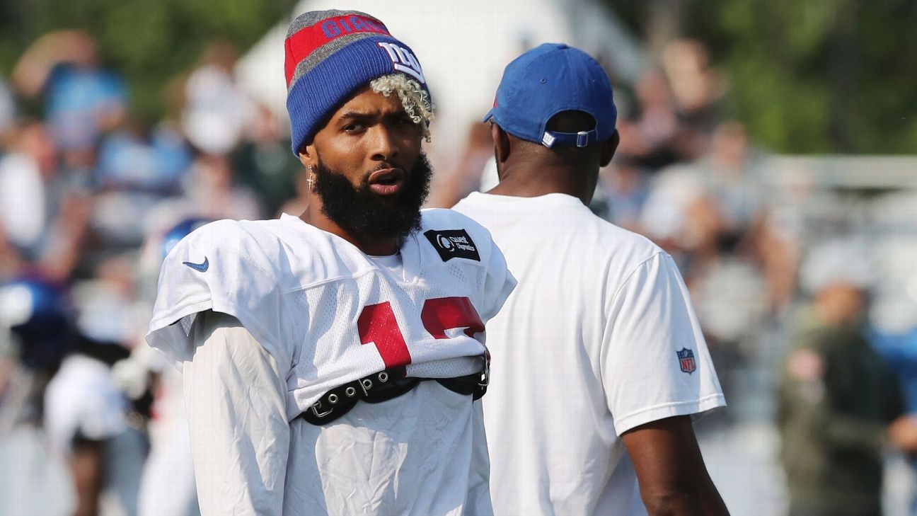 Pat Shurmur: Odell Beckham Jr. 'did great' in practice vs. Lions - ABC7 ...