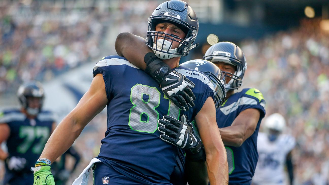 Seattle Seahawks release veteran TE Luke Willson - ESPN