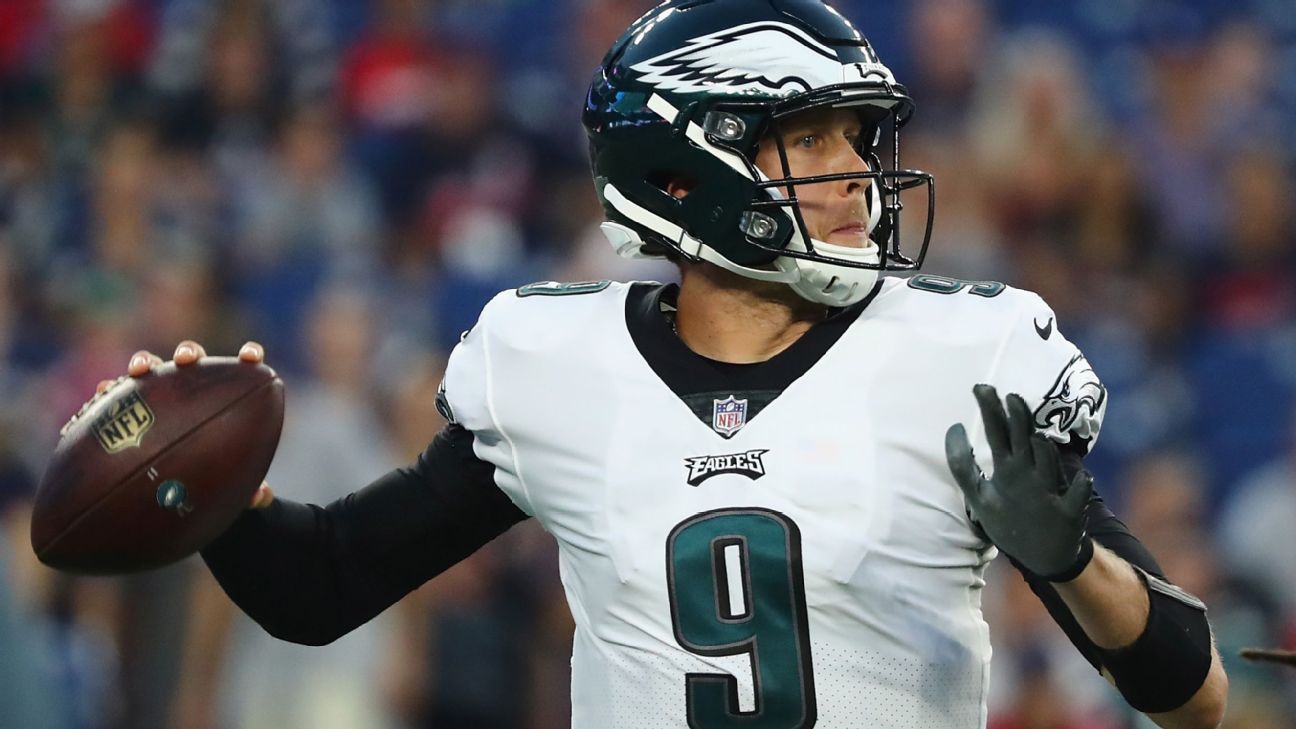 Eagles vs. Patriots: Nick Foles will see action Thursday night