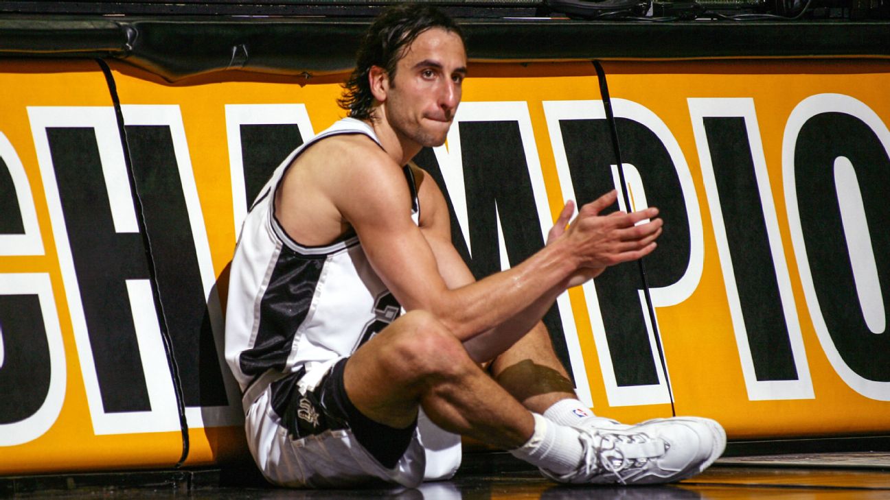 Manu Ginóbili Played Basketball with Reckless Abandon and Perfect Control