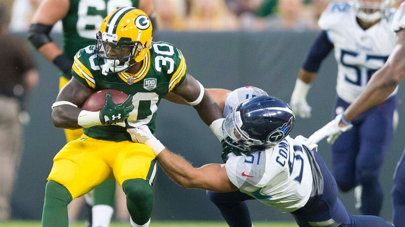 Packers' run game: From by committee to Jamaal Williams' show