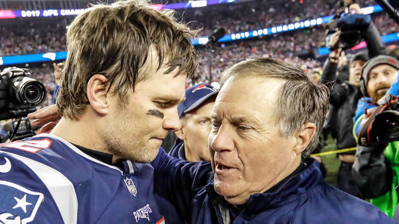 How much of Bill Belichick's success is because of Tom Brady? - ESPN - New  England Patriots Blog- ESPN