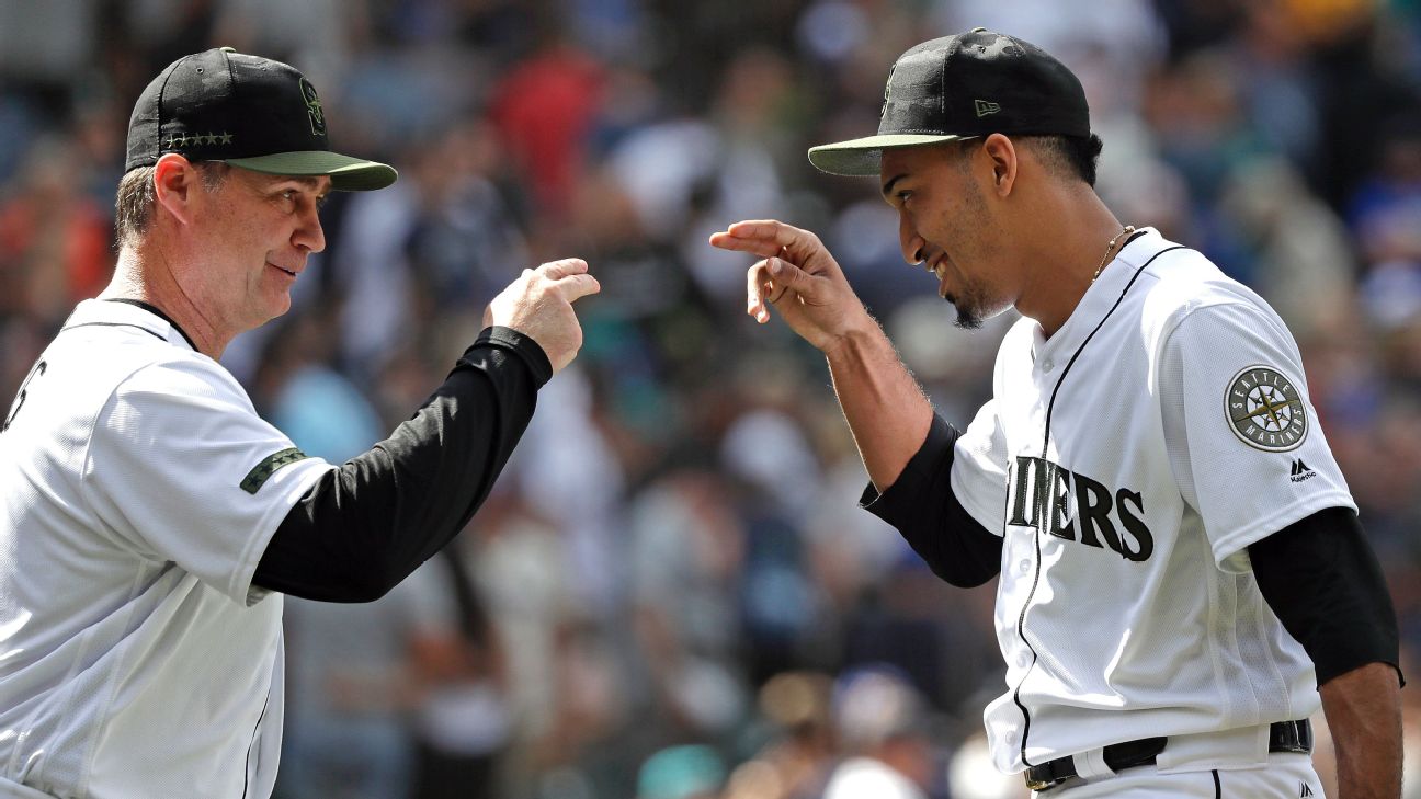 Scott Servais gets haircut for Edwin Diaz' 50th save 