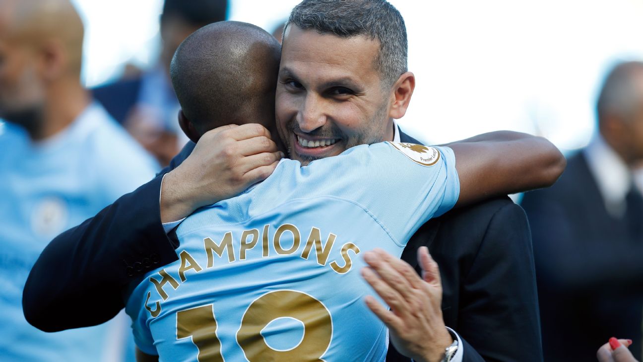A decade on from acquiring the club, Khaldoon Al Mubarak celebrated Manchester City's third Premier League title in May. — Article image accompanying Man City charges: What managers said about scandal ahead of Premier League return on WagerUp Sports News.