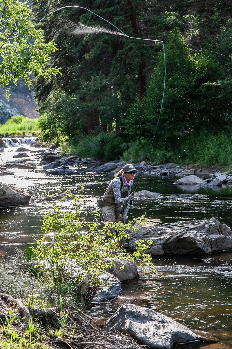 The women at the Broadmoor Fly Fishing Camp - 'These Boots are Made for ...