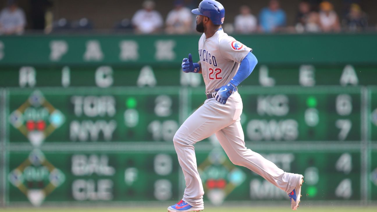 Jason Heyward injures hamstring on dive, out at least two games - ABC7  Chicago