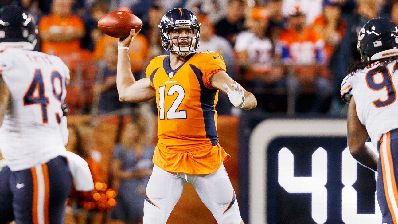 Paxton Lynch embracing his role with the Broncos