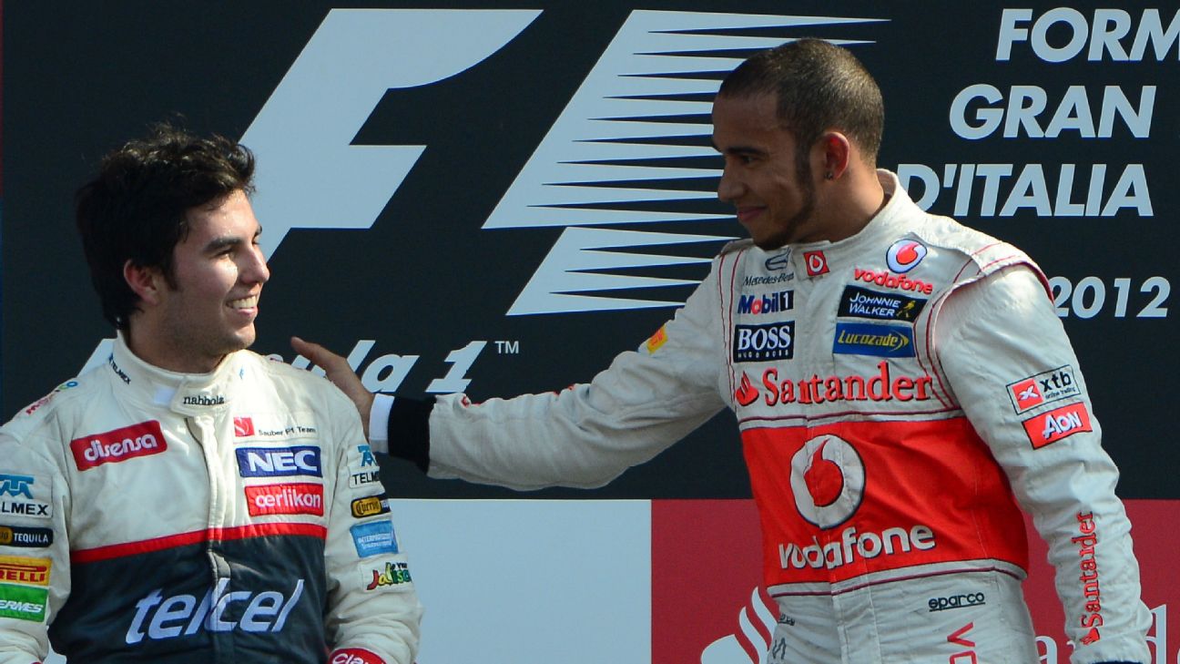 Memorias del GP de Italia: cuando Niki Lauda se quitó el sombrero ante  Checo Pérez - ESPN, image size:1296x729