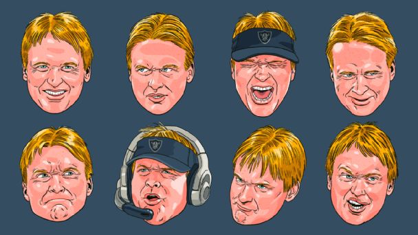 Raiders' Gruden, Rams' McVay have family ties that bind