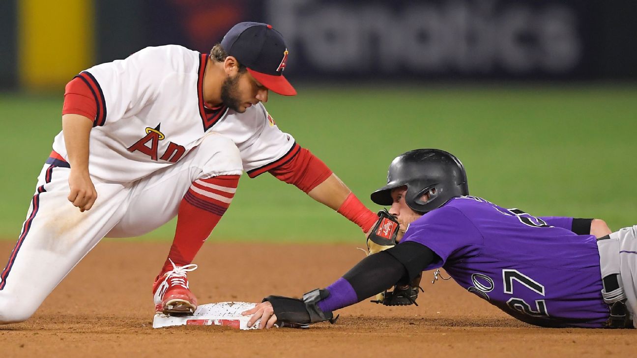 Jeff Fletcher on X: The Angels scored the first run of this game in  frightening fashion. Ward was bleeding as they attended to him on the  field. Manoah was visibly upset after