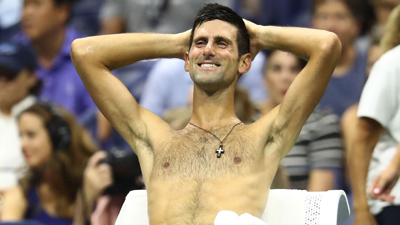 Bastou uma vitória de Djokovic no primeiro jogo do US Open para garantir  uma mudança de trono no ténis