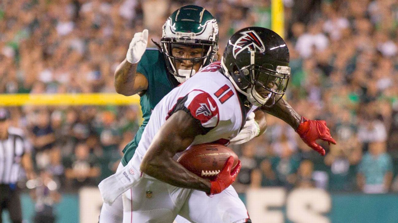 Can Julio Jones break Jerry Rice's NFL receiving record? 