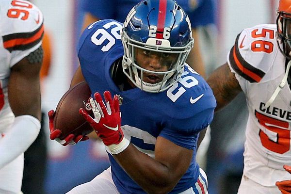 NY Giants RB Saquon Barkley to lead the NFL in rushing TDs?