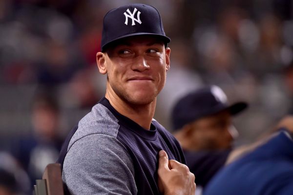 Aaron Judge Stats News Pictures Bio Videos New York Yankees Espn E68 