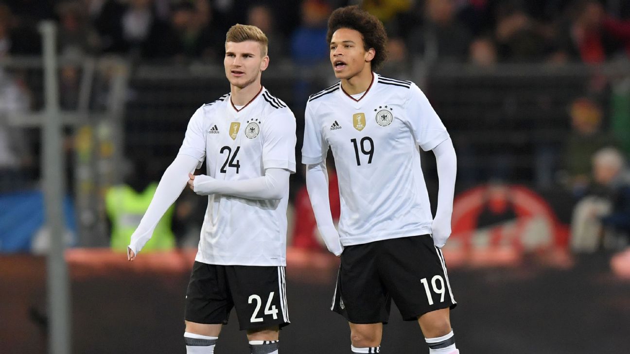 Leroy Sane can be Germany's Kylian Mbappe - Timo Werner