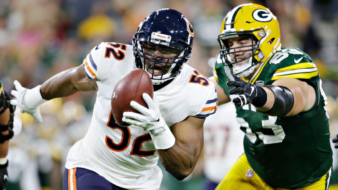 Khalil Mack traded: Chargers get Bears pass rusher - Bolts From