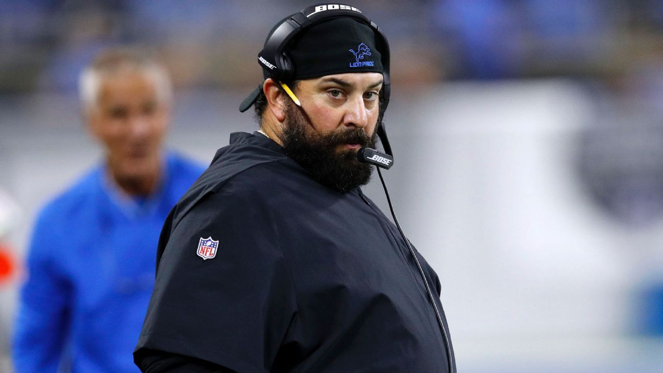 After another embarrassing loss, it's time for Detroit Lions coach Matt  Patricia to go - ESPN - NFC North- ESPN