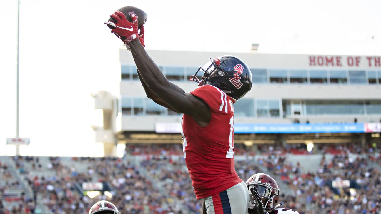 2019 NFL Draft wide receiver rankings: D.K. Metcalf, Ole Miss