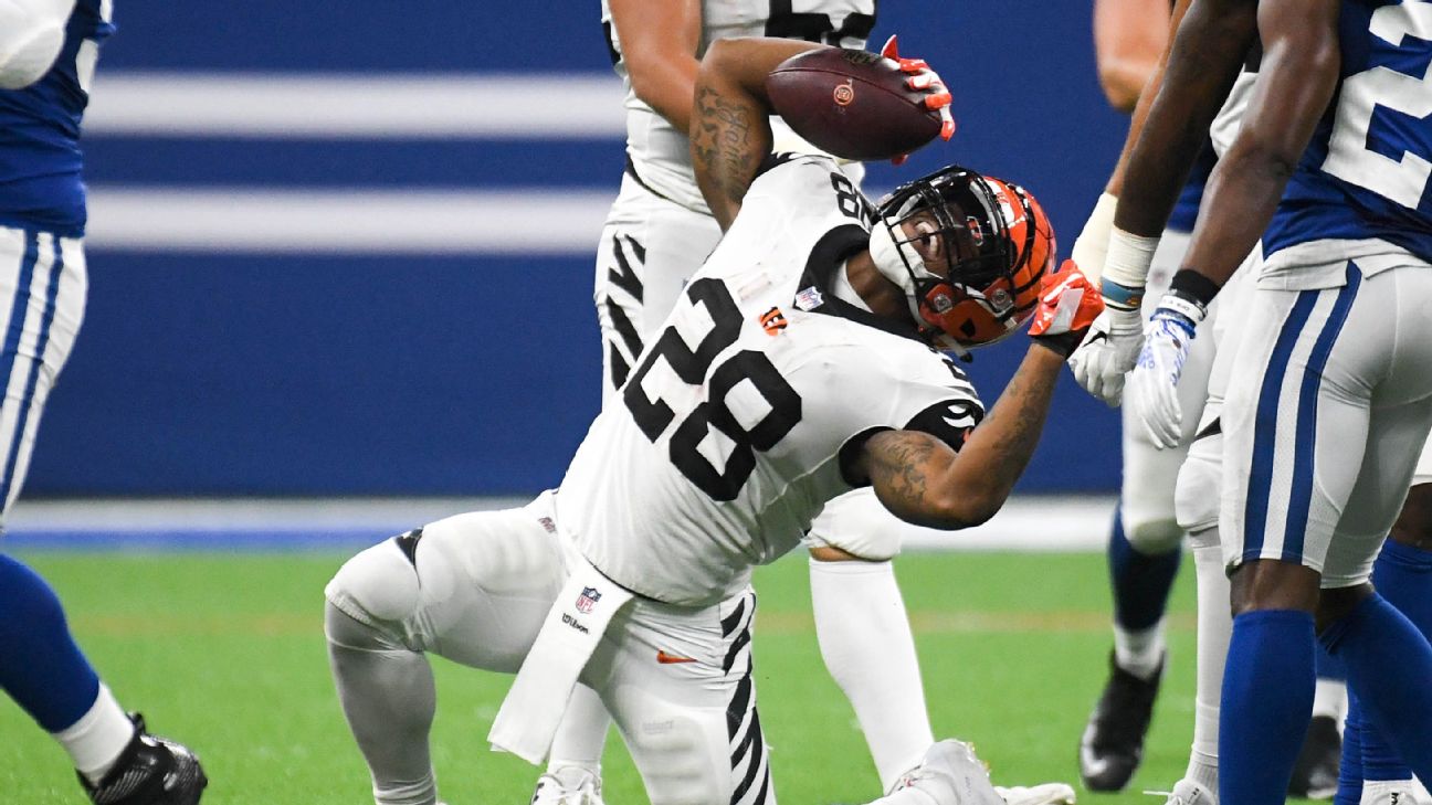 Bengals running back Joe Mixon breaks down viral touchdown celebration