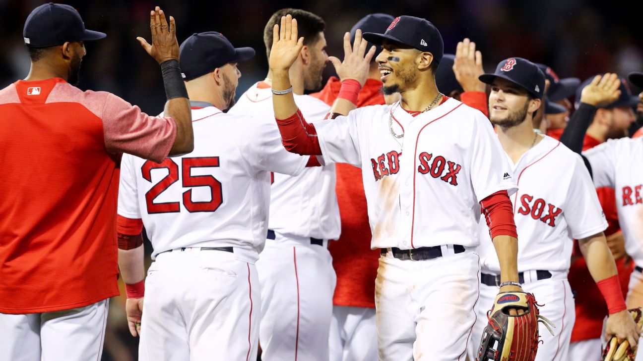 Seven Red Sox Players Appear In ESPN's Top 100 Rankings For 2018 