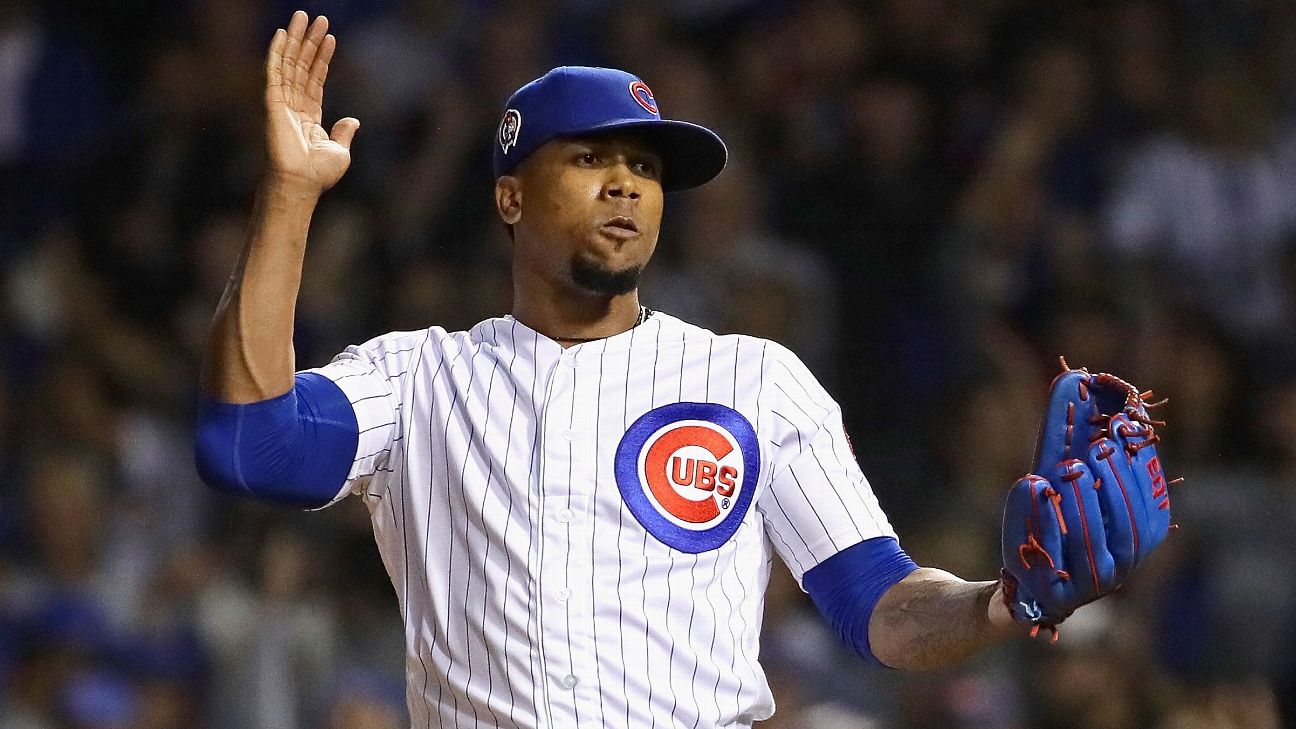 Pedro Strop - Chicago Cubs Relief Pitcher - ESPN