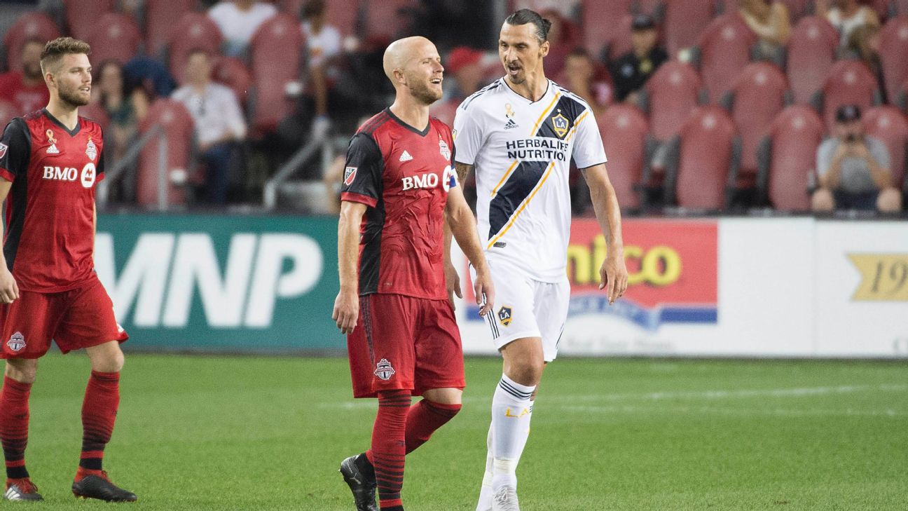 Toronto Fc Beat Galaxy On Zlatan Ibrahimovic S Milestone Night Abc7 Los Angeles