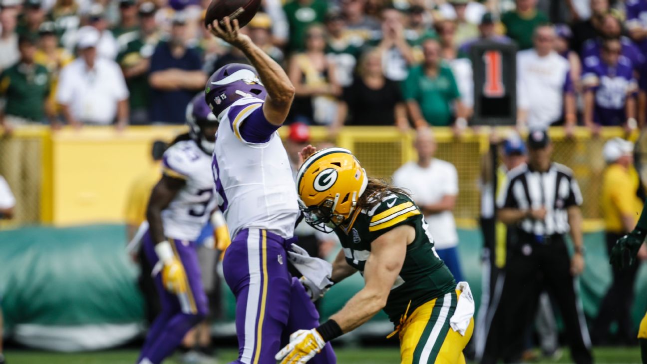 Packers' skid hits 3 as offense sputters in 23-21 loss to Commanders