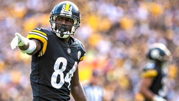 Antonio Brown's timeline of trouble: From Steelers benching to