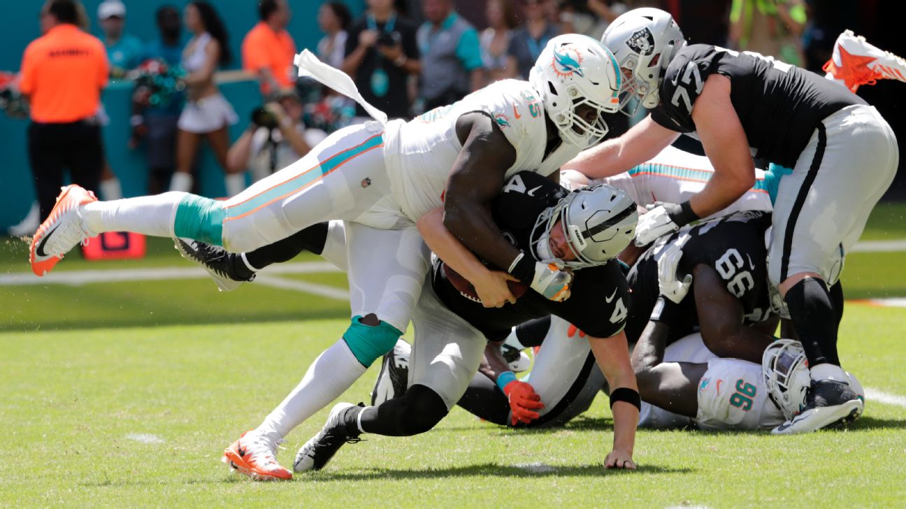 Dolphins' William Hayes Tore His ACL Trying to Follow New NFL Roughing Pass  Rule