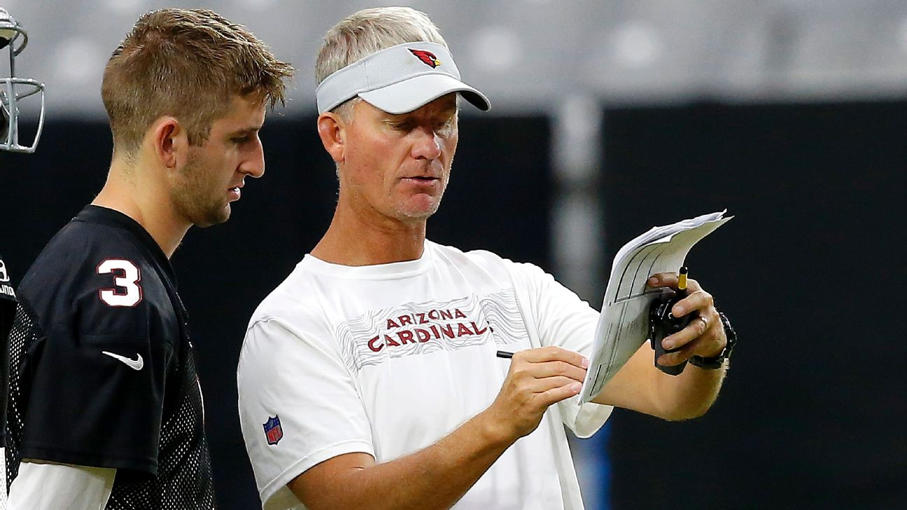 Cardinals' coach Steve Wilks on Josh Rosen: 'I think the guy is  progressing'