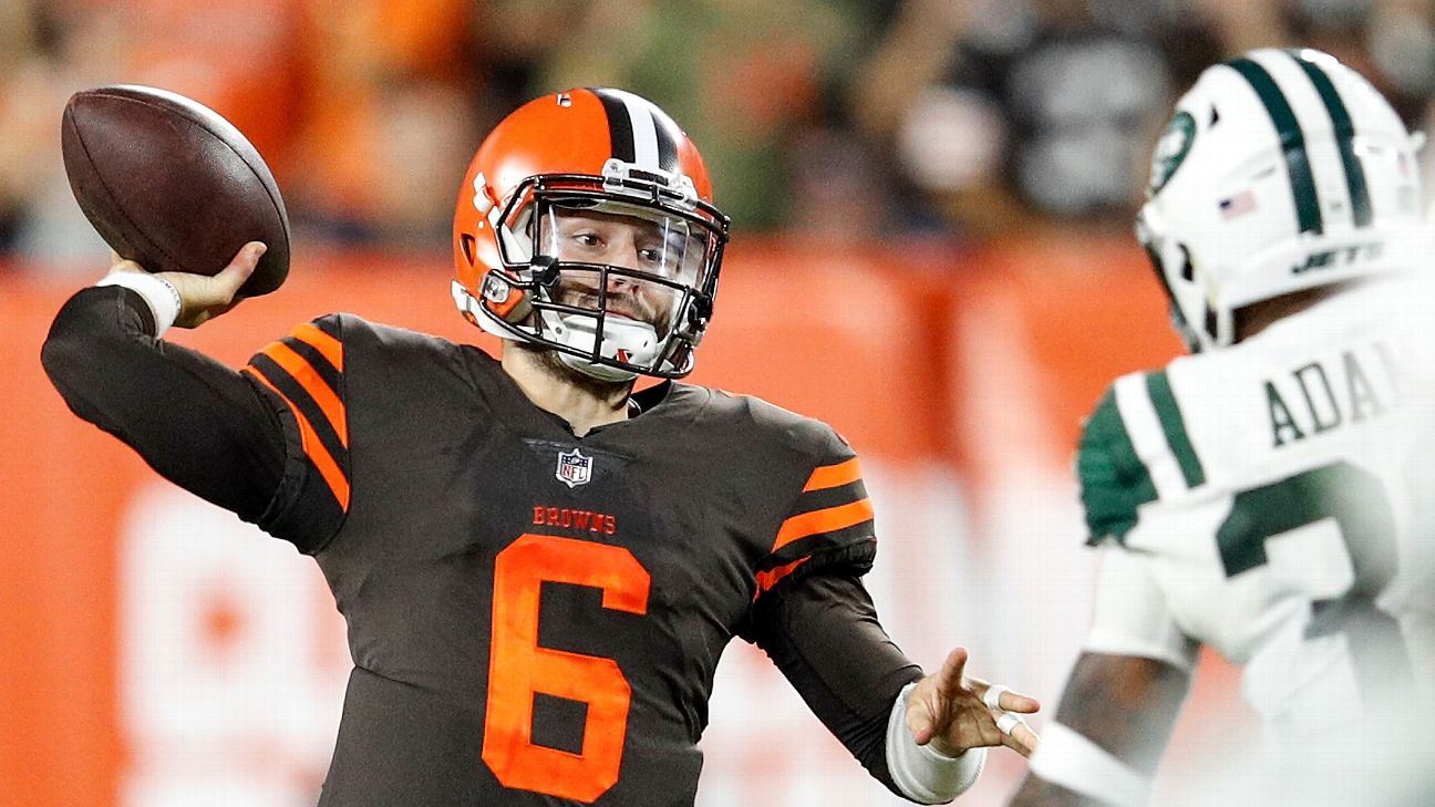 Baker Mayfield Ends Cleveland Browns' 635-Day Winless Streak - The