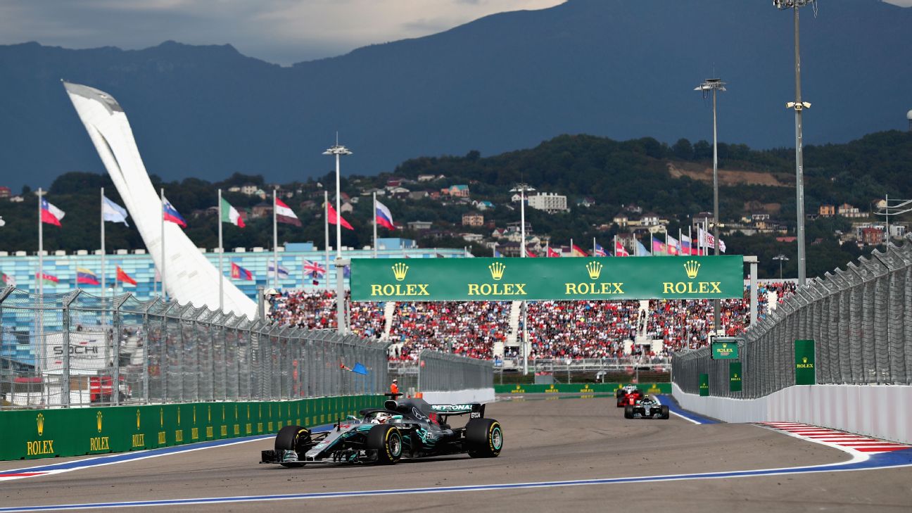 f1 sochi schedule