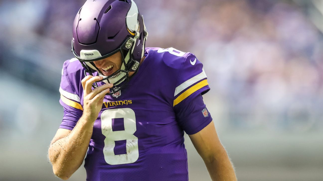 Kirk Cousins leading Vikings his way, from Jersey Day at practice