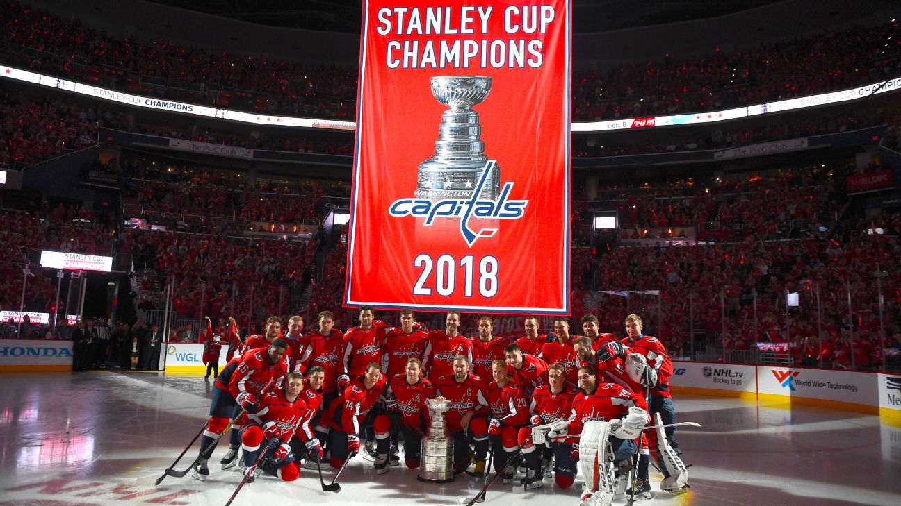 Washington Capitals 2018 Stanley Cup Champions Double Sided Garden Flag