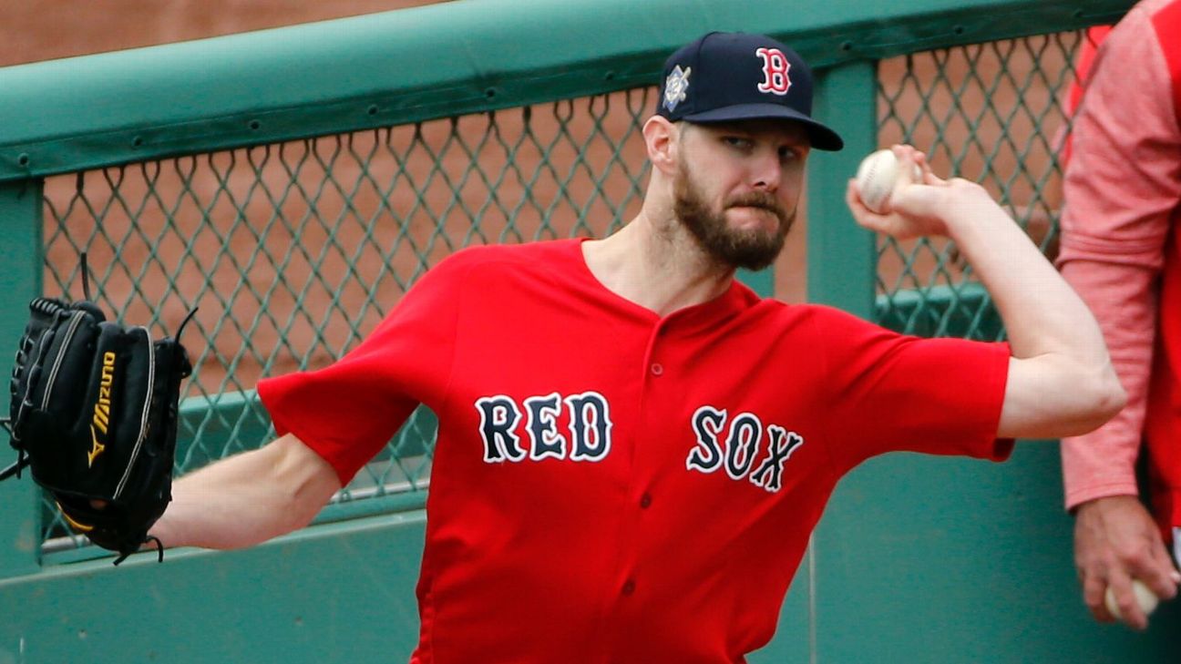 Red Sox place Chris Sale on IL with left shoulder inflammation - ESPN