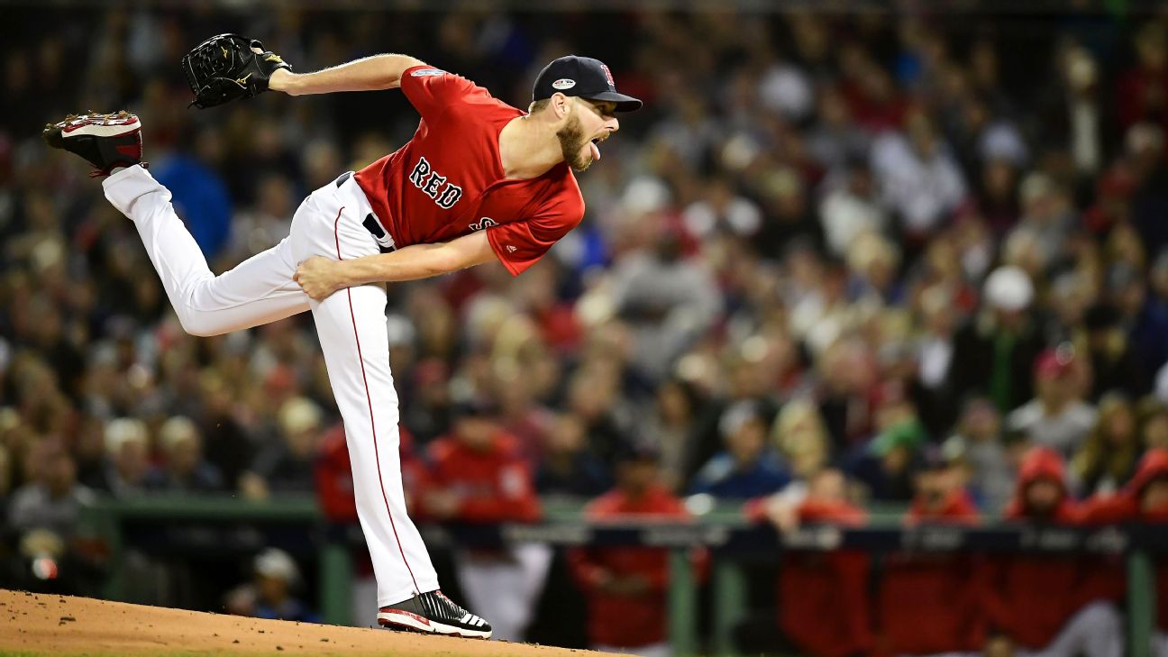 MLB playoffs: Red Sox ace Chris Sale released from hospital