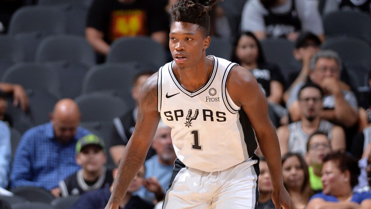 lonnie walker spurs jersey