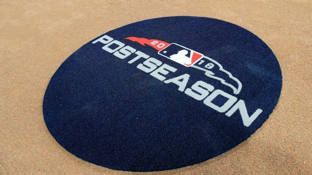 2 x 4.5 MLB Postseason Playoff Patch