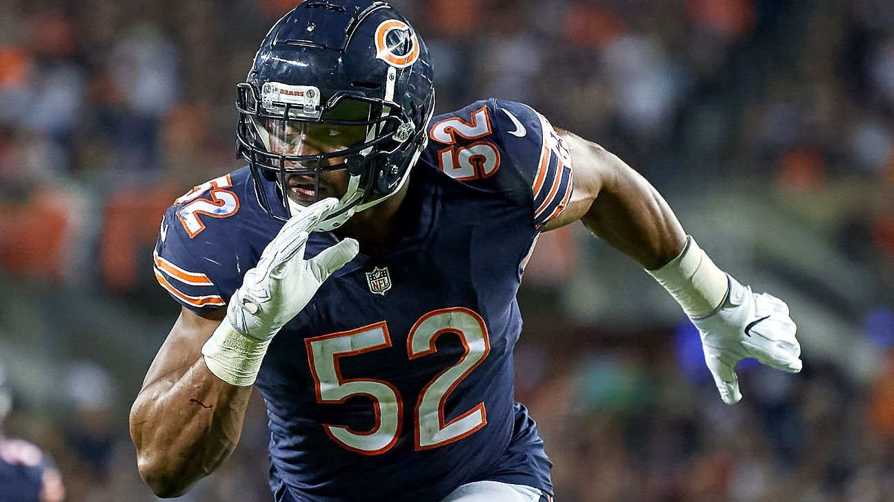 Khalil Mack Addition Put Bears Defense Over the Top