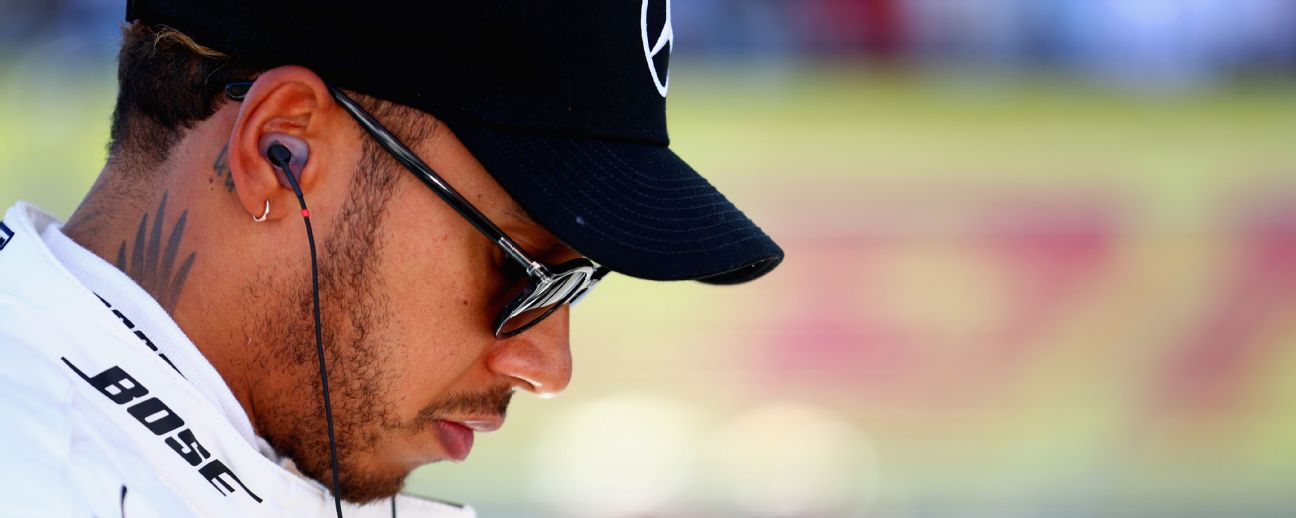 Lewis Hamilton of Great Britain and Mercedes GP prepares to drive on the grid before the Formula One Grand Prix of Japan at Suzuka.