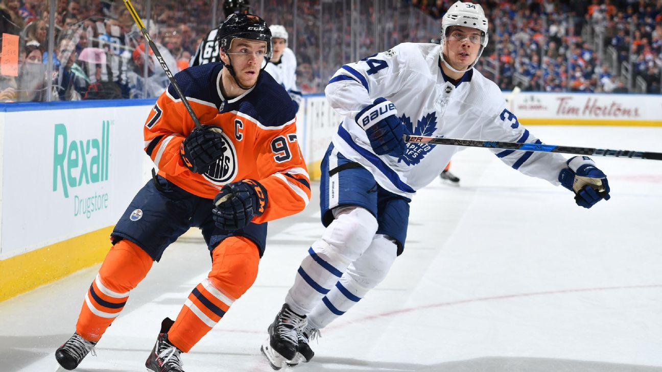 Connor McDavid, Auston Matthews on path to become NHL's next transcendent  stars 