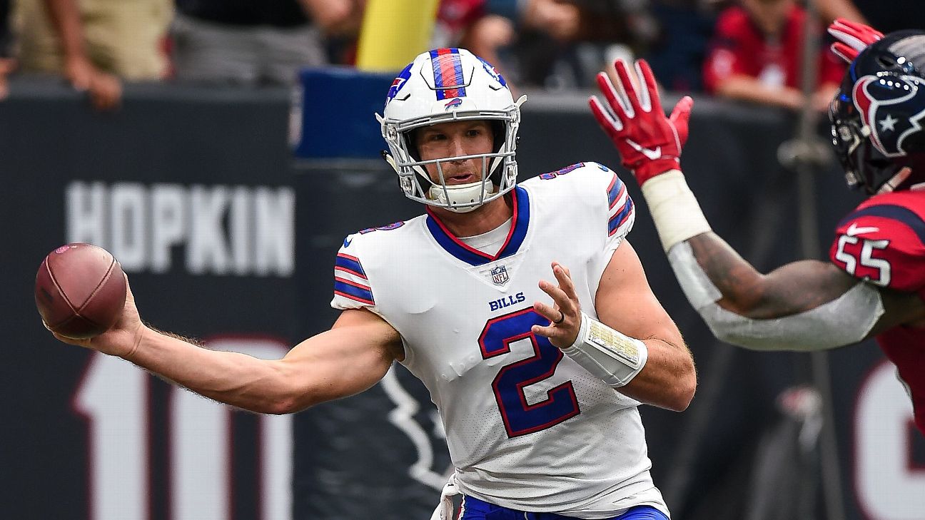 Former Bills QB Nathan Peterman signed to Oakland Raiders practice squad 